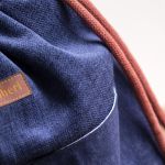 Granatowy workoplecak z kieszeniami - 