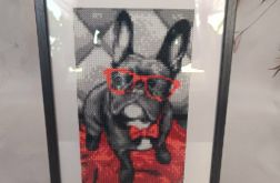 Obrazek diamentowy 20x30cm PIESEK