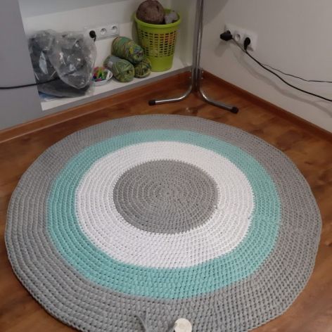Dywan ze sznurka 120 cm