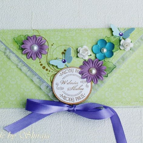 Kopertówka z okazji ślubu- ;pasteLOVE'