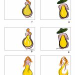 Breloczek Żółta Gruszka na szydełku - karneciki kobieta-gruszka kolor