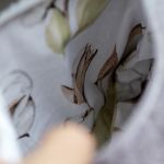 Szara kosmetyczka MAXI baranek - 