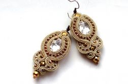Kolczyki sutasz Vintage Gold