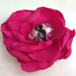 Broszka Masquerade - Queen of Hearts - Wenecki kwiat