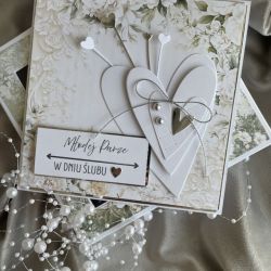 Kartka ślubna w pudełku! #2
