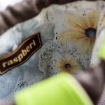 Brązowy mini plecak królik z zielonymi uszami I - 