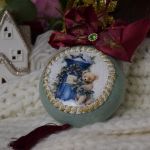 Bombka na choinkę, bombki ręcznie robione  53 - bombki choinkowe ręcznie robione bombka