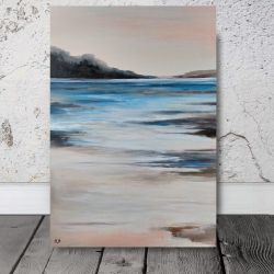 Pejzaż -obraz akrylowy formatu 100/70 cm .