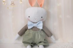 Króliczek Henry, przytulnka, prezent GOTOWY