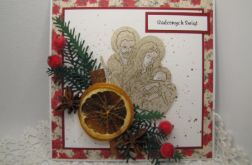 Kartka na Boże Narodzenie w pudełku 02 - pachnąca