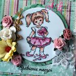 Kartka "Alicja z sercem" - 
