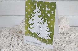 Kartka świąteczna z choinką, 330