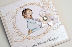 Pamiątka Chrztu Świętego - dla dziewczynki