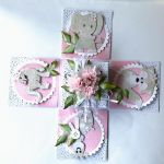 177,exploding box na narodziny lub chrzest dla dziewczynki  - 177,exploding box na narodziny lub chrzest dla dziewczynki