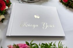 Weselna księga gości złote napisy glamour 100 stron