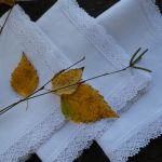 Zestaw lnianych serwet - Tekstylia stołowe