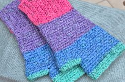 Mitenki - w jasnych barwach