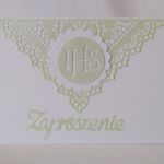 Zaproszenie komunia wzór 84 - 