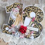 Kartka cyferka 18 urodziny "Glam&Rock" GOTOWA - 