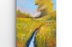 Pejzaż 57-praca formatu 24/18 cm