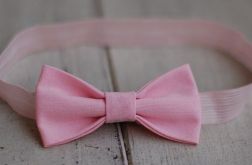 Opaska niemowlęca - Mała,różowa prostota