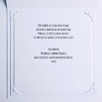 Kartka na Komunię z kwiatami ręcznie robiona - Kartka komunijna z życzeniami i personalizacją