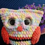 Sówka Laura - ręcznie wykonana - Sówka Laura