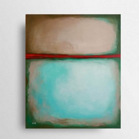 Abstrakcja-obraz akrylowy formatu 60x50 cm 