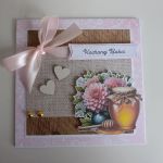 Kartka na Dzień Babci miód - Kartka na Dzień Babci miód