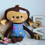 Słodka małpka Sonia 45 cm - 