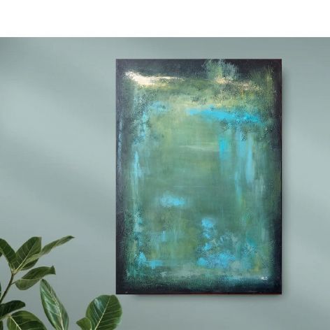 Abstrakcja-obraz akrylowy formatu 70/100cm 