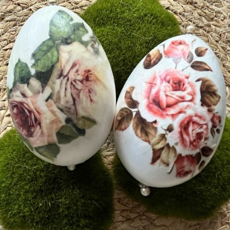 122,Wielkanoc-dwie gęsie pisanki w pudełku 3