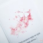 Kartka UNIWERSALNA - Niech szczęście nigdy... - Uniwersalna kartka z czterolistną koniczyną