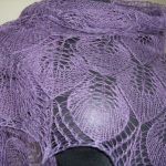 Chusta wrzosowe liscie - 