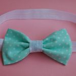 Opaska niemowlęca "PasteLOVE miętowe" - 