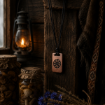 KOŁOWRÓT ŻYWIOŁÓW – MIEDZIANY AMULET SŁOWIAŃSKI - 
