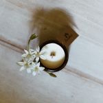 Świeca sojowa zapachowa Palmaroza - świeca sojowa kwiatowa