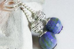 DJAMILA -agat fiołkowo -oliwkowy