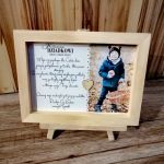 Drewniane pamiątki na różne uroczystości - Drewniana pamiątka dla dziadków