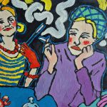 Obraz do salonu divy plotka w trzech aktach - 