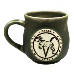 Kubek Ceramiczny 300 ml ze Znakiem Zodiaku Baran – Rękodzieło - 