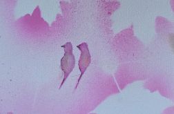 Jesienne zauroczenie, akwarela