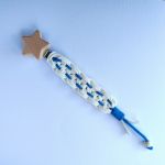 Zawieszka do smoczka lub gryzaka. GWIAZDKA - 