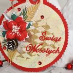 Kartka świąteczna bombka magia świąt - 