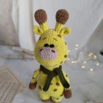 Żyrafa pluszowa, Maskotka żyrafa na prezent, Prezent dla dziecka - 
