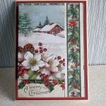 Kartki świąteczne - komplet - Kartka z widokiem zimowym
