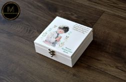 Pudełko na pieniądze Komunia Święta Chłopiec