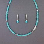 Kolczyki kulki turkusowe. - Kolczyki kulki turkusowe.