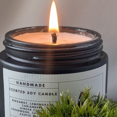 Swieca sojowa zapach bazylia