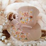 Begonie ręcznie malowany komplet - ręcznie malowane